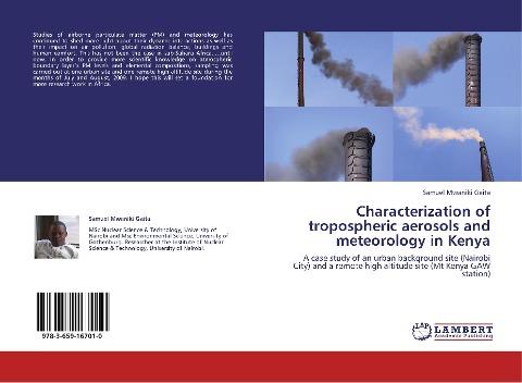 Characterization of tropospheric aerosols and meteorology in Kenya