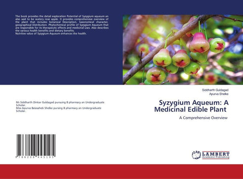 Syzygium Aqueum: A Medicinal Edible Plant