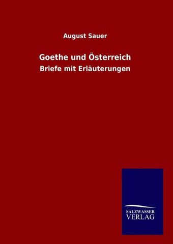 Goethe und Österreich