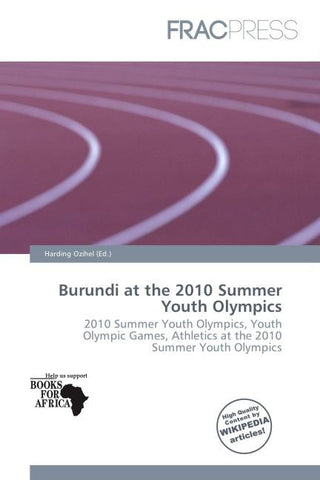 Burundi at the 2010 Summer Youth Olympics