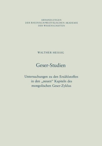 Geser-Studien