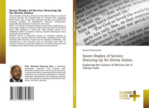 Seven Shades of Service: Dressing Up for Divine Duties