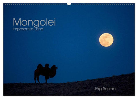 Mongolei - imposantes Land (Wandkalender 2026 DIN A2 quer), CALVENDO Monatskalender