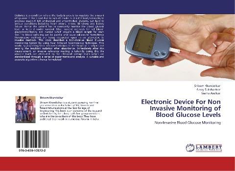 Electronic Device For Non  Invasive Monitoring of Blood Glucose Levels
