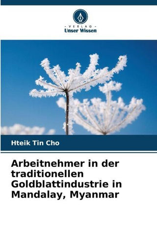 Arbeitnehmer in der traditionellen Goldblattindustrie in Mandalay, Myanmar