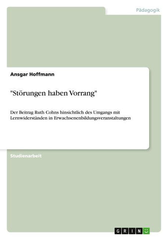"Störungen haben Vorrang"