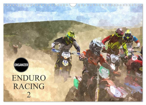 ENDURO RACING 2 (Wall Calendar 2026 DIN A3 landscape), CALVENDO 12 Month Wall Calendar