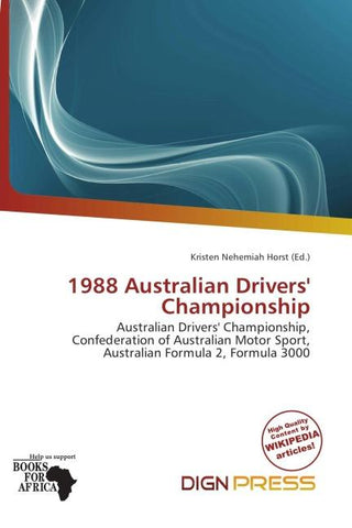 1988 Australian Drivers' Championship