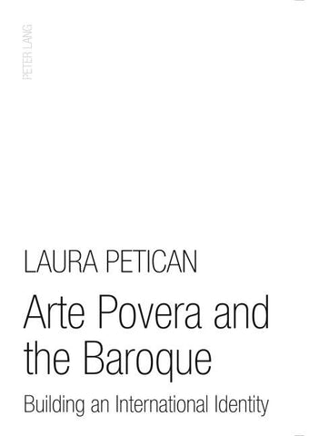 Arte Povera and the Baroque