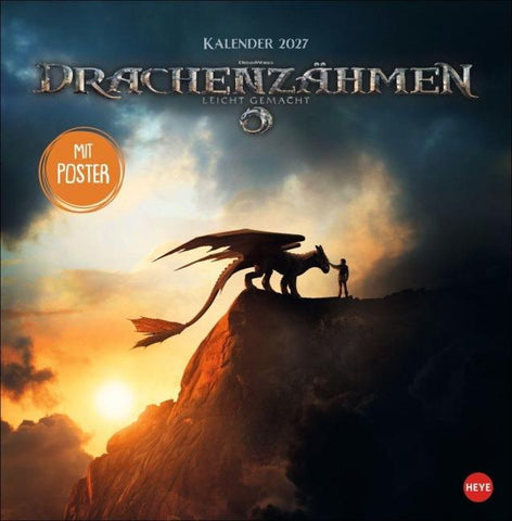 Drachenzähmen Broschurkalender 2027