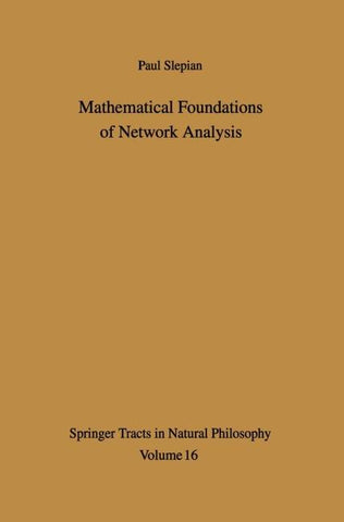 Mathematical Foundations of Network Analysis