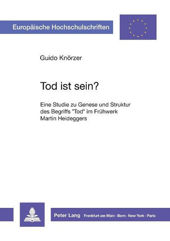 Tod ist Sein?