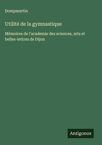 Utilité de la gymnastique