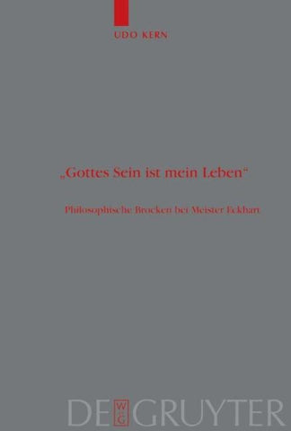 "Gottes Sein ist mein Leben"
