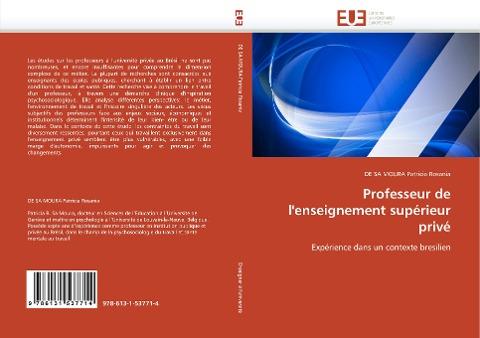 Professeur de l''enseignement supérieur privé
