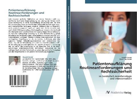Patientenaufklärung Routineanforderungen und Rechtssicherheit