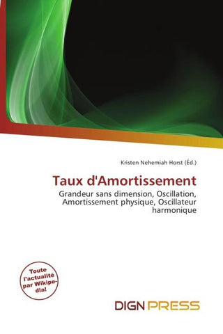 Taux d'Amortissement