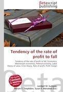 Tendency of the rate of profit to fall