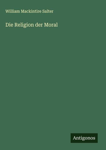 Die Religion der Moral