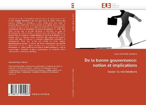 De la bonne gouvernance: notion et implications