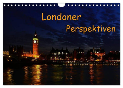 Londoner Perspektiven (Wandkalender 2026 DIN A4 quer), CALVENDO Monatskalender