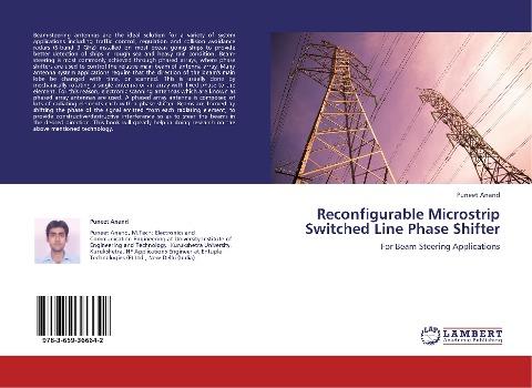 Reconfigurable Microstrip Switched Line Phase Shifter