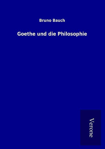 Goethe und die Philosophie