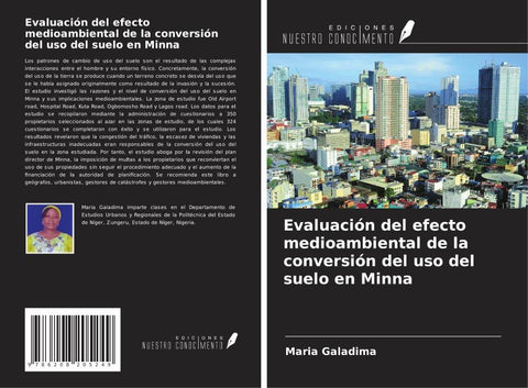 Evaluación del efecto medioambiental de la conversión del uso del suelo en Minna