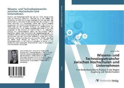 Wissens- und Technologietransfer zwischen Hochschulen und Unternehmen
