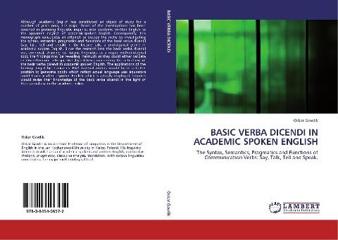 BASIC VERBA DICENDI IN ACADEMIC SPOKEN ENGLISH