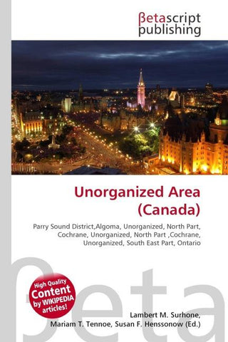 Unorganized Area (Canada)