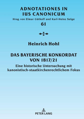 Das Bayerische Konkordat von 1817/21
