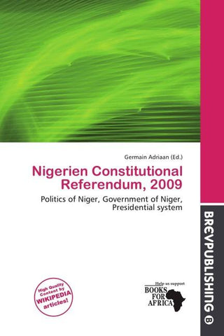 Nigerien Constitutional Referendum, 2009