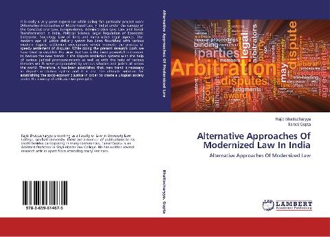 Alternative Approaches Of Modernized Law In India