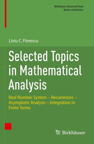 Selected Topics in Mathematical Analysis
