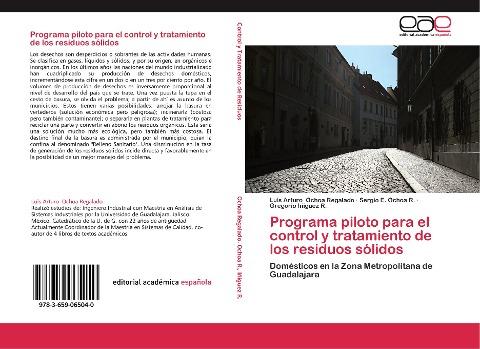 Programa piloto para el control y tratamiento de los residuos sólidos