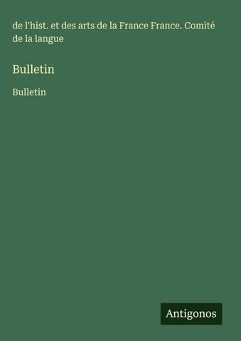 Bulletin