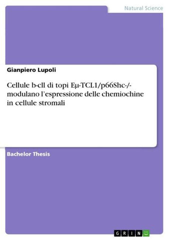 Cellule b-cll di topi E¿-TCL1/p66Shc-/- modulano l'espressione delle chemiochine in cellule stromali