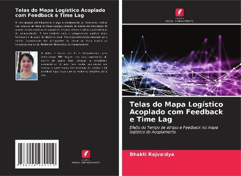 Telas do Mapa Logístico Acoplado com Feedback e Time Lag