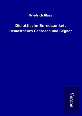 Die attische Beredsamkeit