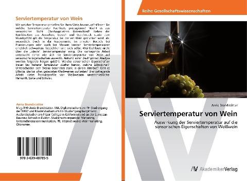 Serviertemperatur von Wein