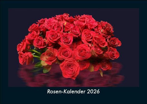 Rosen-Kalender 2026 Fotokalender DIN A5