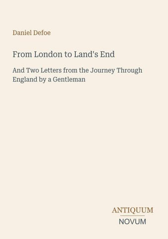 From London to Land's End