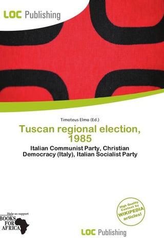 Tuscan regional election, 1985