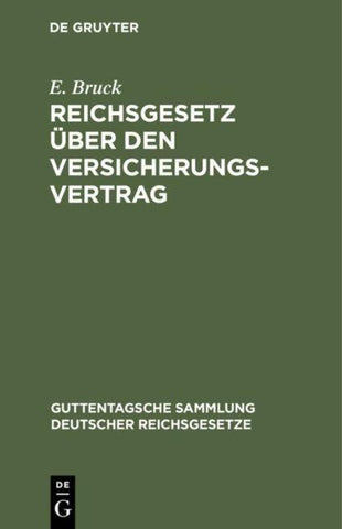 Reichsgesetz über den Versicherungsvertrag