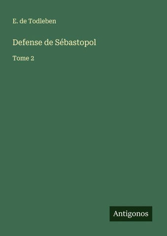 Defense de Sébastopol