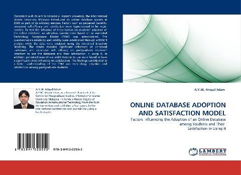 ONLINE DATABASE ADOPTION AND SATISFACTION MODEL