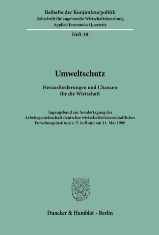 Umweltschutz.