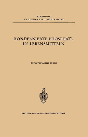 Kondensierte Phosphate in Lebensmitteln