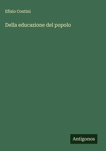 Della educazione del popolo